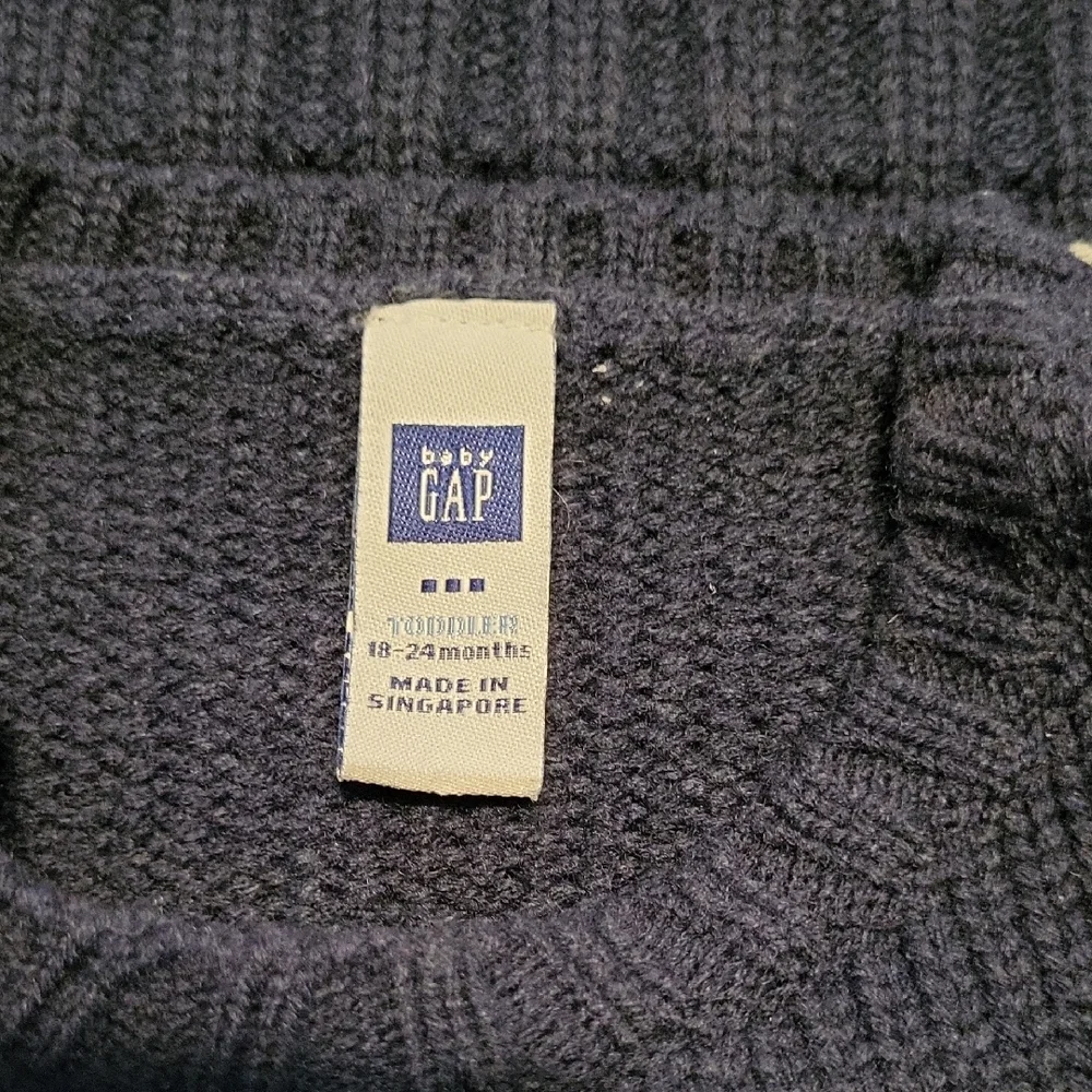 GAP Dark Blue Toddler Sweater